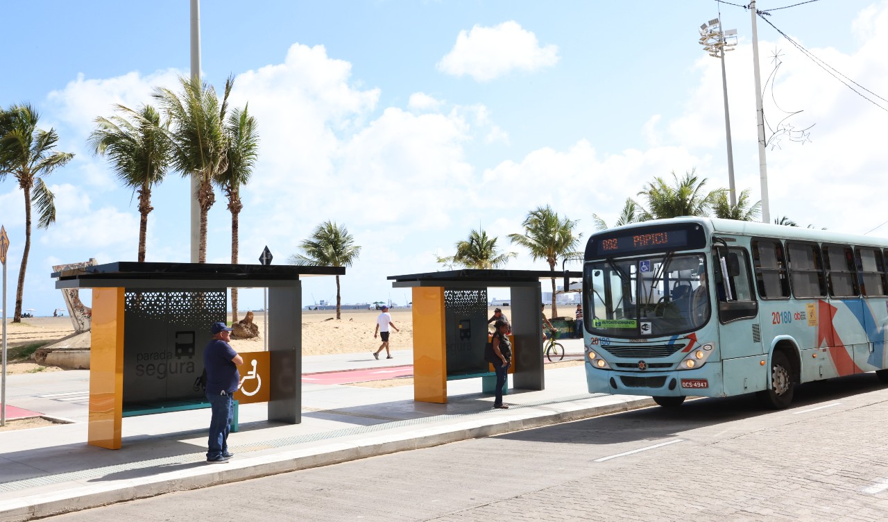 parada segura na avenida beira-mar